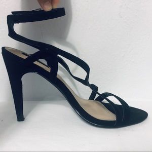 Black heel sandals from Forever 21
